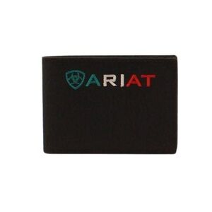 Ariat Men's Mexico Leather Bi-Fold Wallet